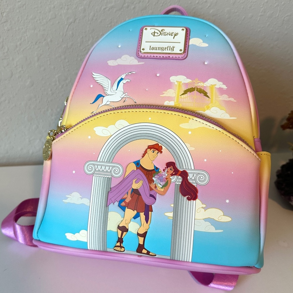 SOLD Disney Hercules 1997 Loungefly Backpack NWT